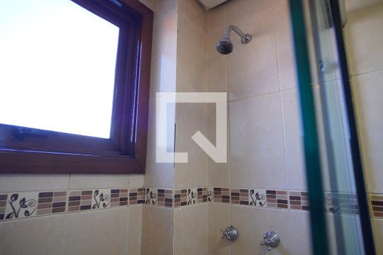 Banheiro da Suíte de apartamento à venda com 3 quartos, 144m² em Harmonia, Canoas