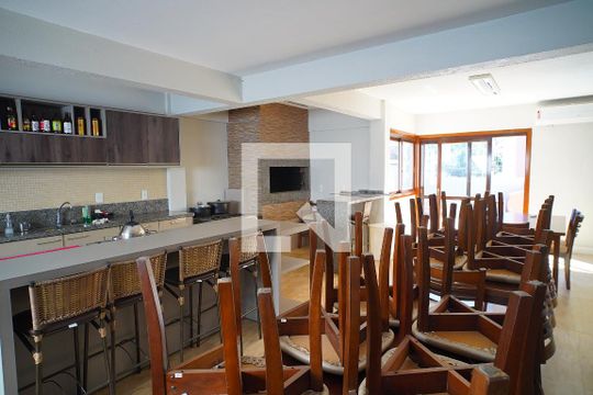 Área comum - Salão de festas de apartamento à venda com 3 quartos, 144m² em Harmonia, Canoas