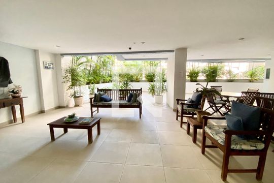 Área comum de apartamento à venda com 1 quarto, 35m² em Copacabana, Rio de Janeiro