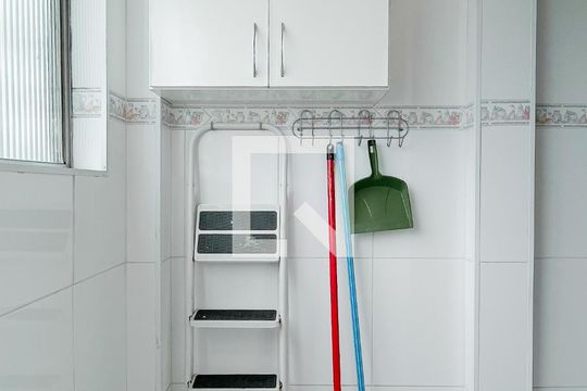 Área de serviço de apartamento à venda com 1 quarto, 58m² em Paraíso, São Paulo