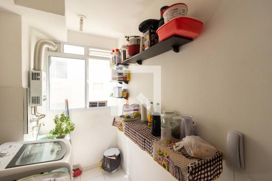 Detalhe da Cozinha de apartamento para alugar com 2 quartos, 42m² em Guaratiba, Rio de Janeiro