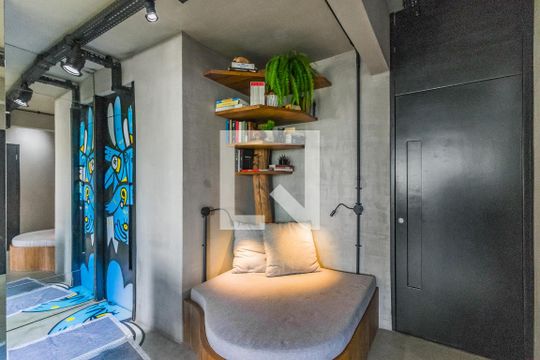 Hall Entrada de apartamento para alugar com 2 quartos, 107m² em Itaim Bibi, São Paulo