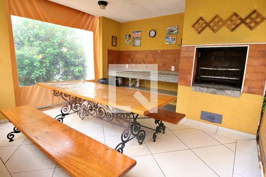 Área comum - Churrasqueira de apartamento para alugar com 3 quartos, 55m² em Jardim Dom Vieira, Campinas