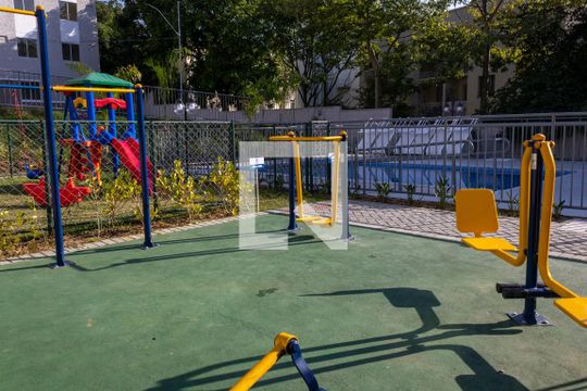 Área comum - Academia de apartamento para alugar com 2 quartos, 47m² em Campo Grande, Rio de Janeiro