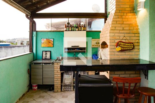 Área Externa de casa de condomínio à venda com 3 quartos, 170m² em Zumbi, Rio de Janeiro