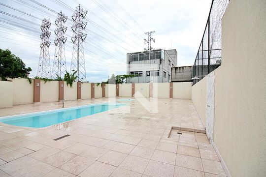 Área comum - Piscina de apartamento para alugar com 3 quartos, 70m² em Rudge Ramos, São Bernardo do Campo