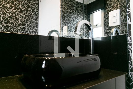 Lavabo de apartamento para alugar com 3 quartos, 156m² em Parque da Mooca, São Paulo