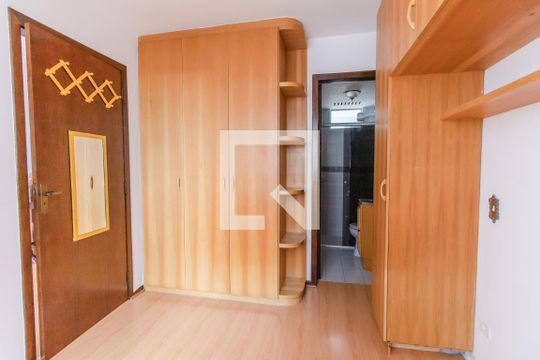 Quarto Suíte de apartamento à venda com 1 quarto, 42m² em Portão, Curitiba