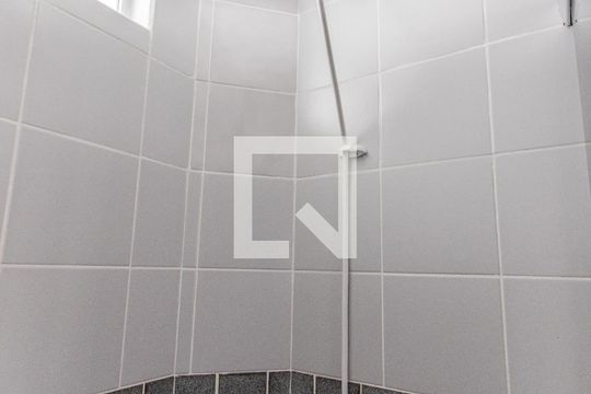 Banheiro da Suíte de apartamento à venda com 1 quarto, 42m² em Portão, Curitiba