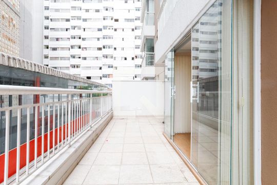Varanda de apartamento para alugar com 1 quarto, 48m² em Bela Vista, São Paulo