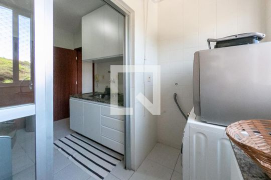 Área de Serviço de apartamento à venda com 3 quartos, 90m² em Luxemburgo, Belo Horizonte