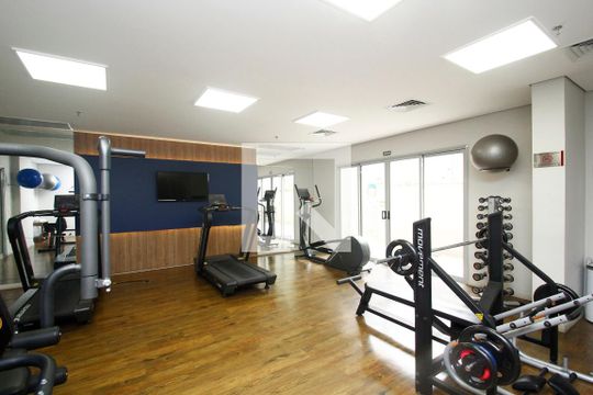 Área comum - Academia de apartamento para alugar com 1 quarto, 43m² em Centro, Rio de Janeiro