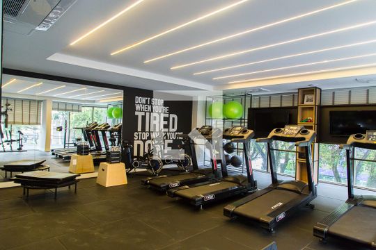 Área comum - Academia de kitnet/studio para alugar com 1 quarto, 28m² em Vila Clementino, São Paulo