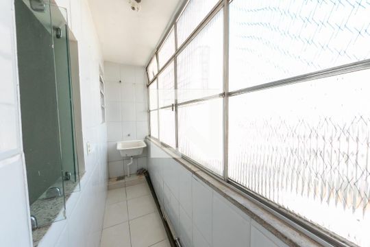 Área de Serviço de apartamento para alugar com 3 quartos, 76m² em Barro Preto, Belo Horizonte