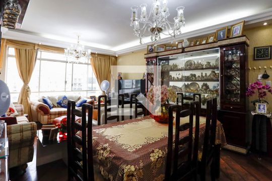 Sala de apartamento à venda com 3 quartos, 168m² em Santa Cecília, São Paulo