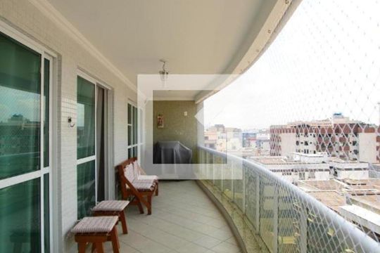 Varanda da Suite de apartamento para alugar com 3 quartos, 137m² em Vila Valqueire, Rio de Janeiro