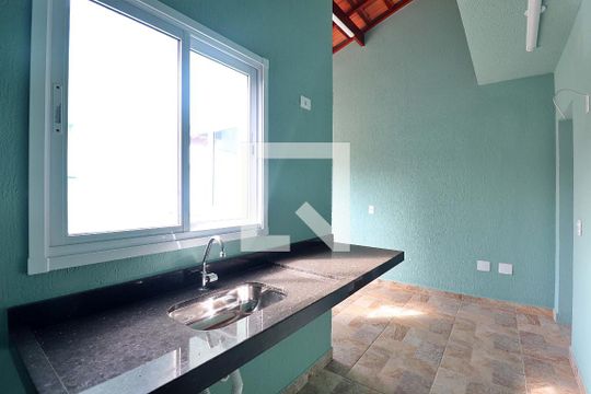 Área Gourmet de apartamento para alugar com 2 quartos, 90m² em Vila Camilópolis, Santo André