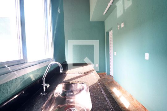 Área Gourmet de apartamento para alugar com 2 quartos, 90m² em Vila Camilópolis, Santo André