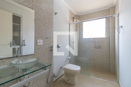 Banheiro de apartamento à venda com 3 quartos, 110m² em Botafogo, Campinas