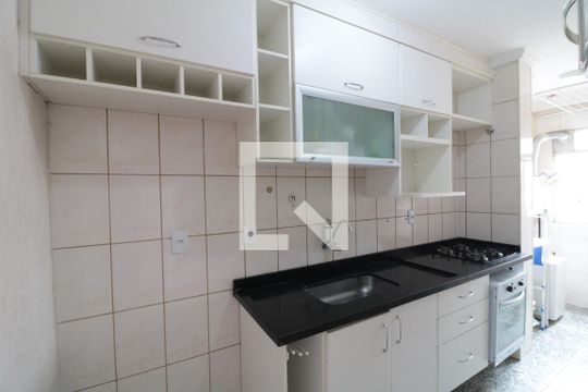 Cozinha e Área de Serviço de apartamento à venda com 2 quartos, 49m² em Belenzinho, São Paulo