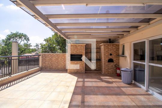 Área comum - Churrasqueira de apartamento para alugar com 1 quarto, 30m² em Parque Independencia, São Paulo