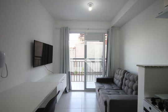 Sala de apartamento para alugar com 1 quarto, 30m² em Jardim da Glória, São Paulo