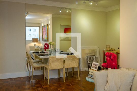Sala de apartamento para alugar com 2 quartos, 75m² em Brooklin Paulista, São Paulo
