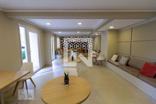 Salão de festas de kitnet/studio à venda com 1 quarto, 27m² em Ferreira, São Paulo