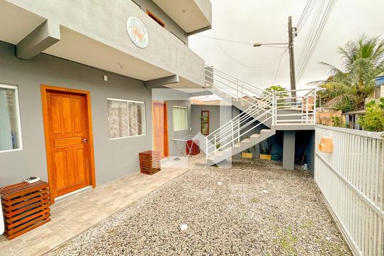 Área Comum  de kitnet/studio para alugar com 1 quarto, 25m² em Ingleses do Rio Vermelho, Florianópolis