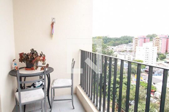 Varanda da Sala de apartamento para alugar com 2 quartos, 68m² em Jardim Paraíso, São Paulo