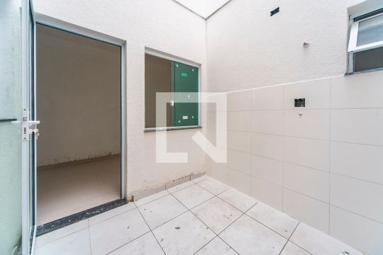 Área de Serviço de apartamento à venda com 2 quartos, 45m² em Parque Gerassi, Santo André