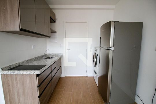 cozinha de kitnet/studio para alugar com 1 quarto, 25m² em Santana, São Paulo