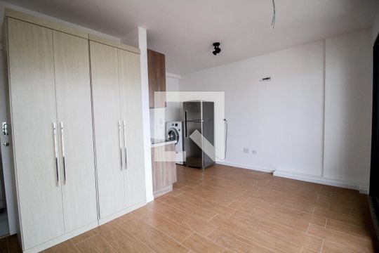 sala / quarto / cozinha de kitnet/studio para alugar com 1 quarto, 25m² em Santana, São Paulo