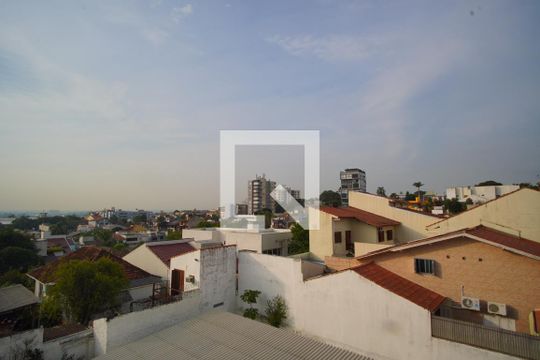 Quarto Suíte 1-Vista  de apartamento à venda com 3 quartos, 133m² em Jardim São Pedro, Porto Alegre