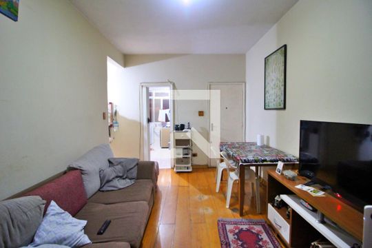 Sala de apartamento para alugar com 2 quartos, 66m² em Centro, Santo André