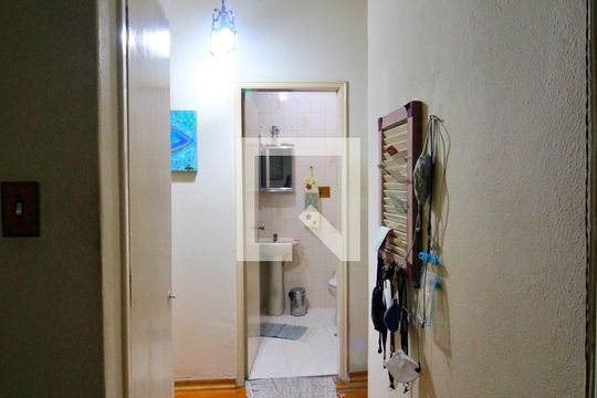 Corredor de apartamento para alugar com 2 quartos, 66m² em Centro, Santo André