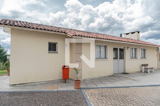 Área comum - Salão de festas de apartamento à venda com 2 quartos, 45m² em Pinheiro, São Leopoldo