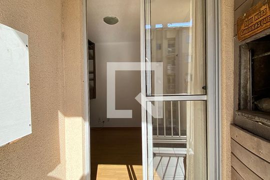 Sacada da Sala de apartamento à venda com 2 quartos, 45m² em Pinheiro, São Leopoldo