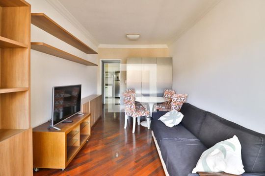 Sala de apartamento para alugar com 2 quartos, 77m² em Carmo, Belo Horizonte