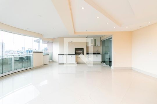 Sala / Espaço Gourmet de apartamento para alugar com 4 quartos, 206m² em Jardim Anália Franco, São Paulo