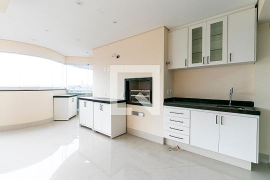 Sala / Espaço Gourmet de apartamento para alugar com 4 quartos, 206m² em Jardim Anália Franco, São Paulo