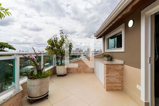 3o. Andar - Varanda de casa à venda com 3 quartos, 230m² em Vila Brasilina, São Paulo