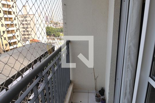 Varanda de apartamento para alugar com 2 quartos, 50m² em Vila Firmiano Pinto, São Paulo