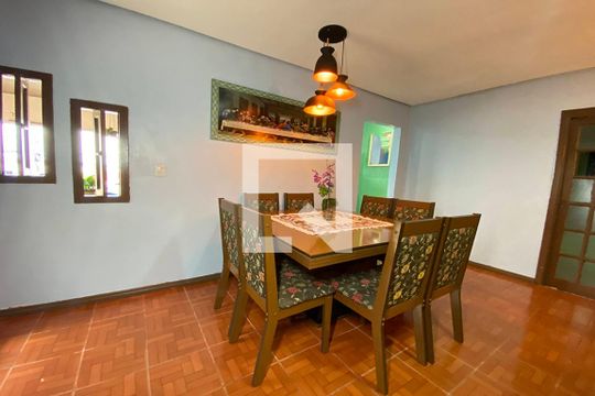Sala de Jantar de casa à venda com 2 quartos, 132m² em Mauá, Novo Hamburgo