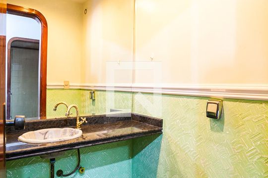 Lavabo de apartamento à venda com 4 quartos, 264m² em Centro, Santo André