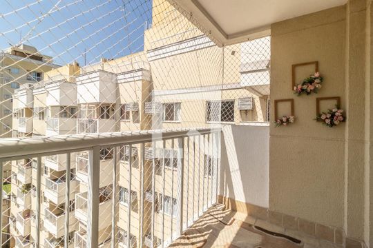 Varanda da Sala de apartamento para alugar com 2 quartos, 60m² em Pechincha, Rio de Janeiro