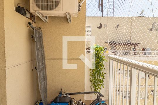 Varanda da Sala de apartamento para alugar com 2 quartos, 60m² em Pechincha, Rio de Janeiro
