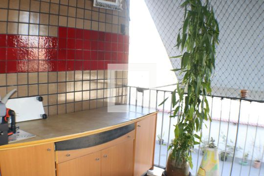 Varanda da Sala de apartamento à venda com 1 quarto, 75m² em Taquara, Rio de Janeiro