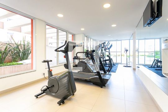 Academia de apartamento para alugar com 1 quarto, 50m² em Pinheiros, São Paulo