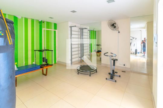 Área comum - Academia de apartamento para alugar com 2 quartos, 63m² em Jardim Maria Inês, Aparecida de Goiânia
